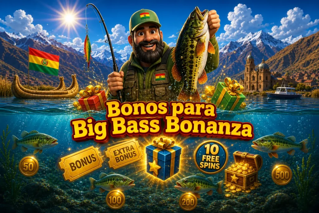 Bonos para jugar Big Bass Bonanza en casino online